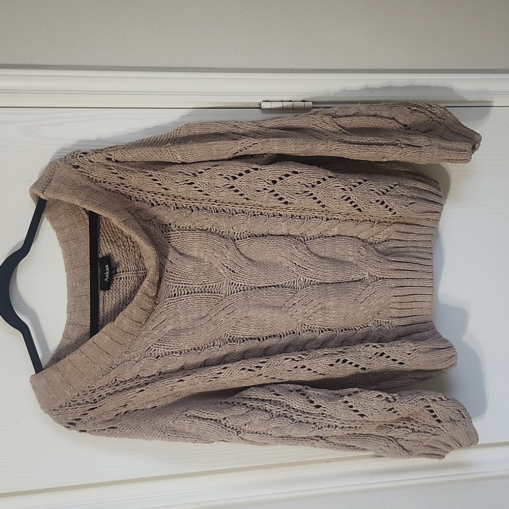 Chunky Knit Large Sweater